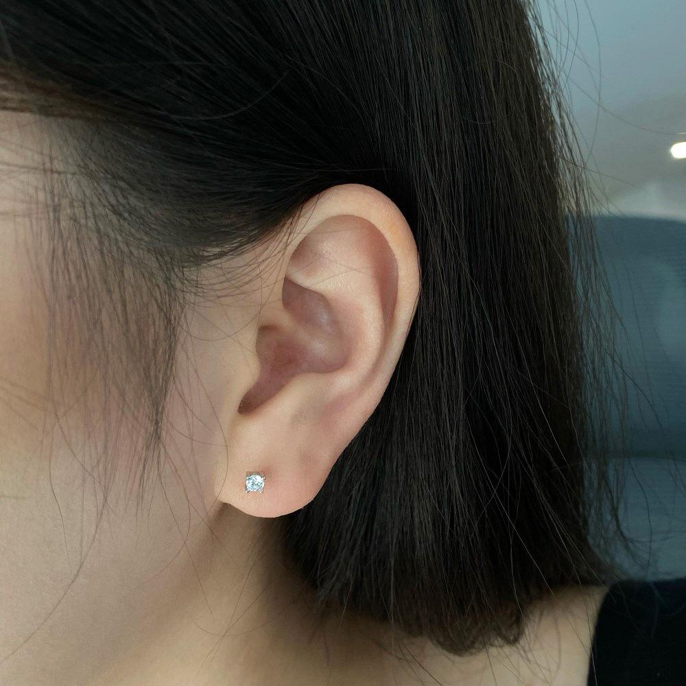 Танциз стерлингового серебра 925 пробы циркон серьги серьги-капли для женщин подарки на свадьбу