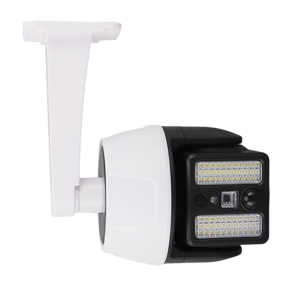 Поддельная камера видеонаблюдения на солнечных батареях с мигающим красным светодиодом. Имитация камеры видеонаблюдения с