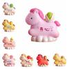 Chinese Style Horse Figurine Resin Zodiac Horse Ornaments Horse Miniature  Car Decoratio