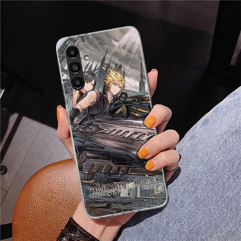 Final Fantasy FF VII Phone Case For Samsung Galaxy A17 A16 A15 A14 A13 A57 A56 A55 A54 A53 A37 A36 A35 A34 A33 A26 A25 A24 A23 G