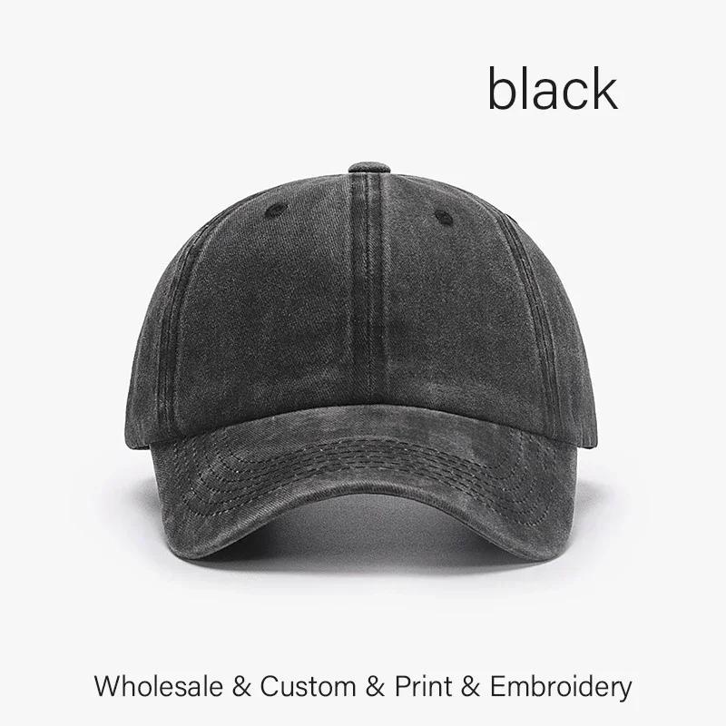 SLECKTON Custom Cap Logo Embroidery Retro Baseball Cap для мужчин и женщин DIY Design Letter Hat Customize Graphic Print Wholesale