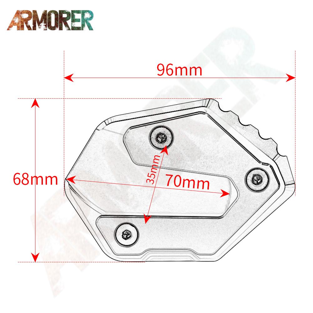 Боковая подставка для ног, удлинительная опорная пластина, аксессуары для мотоциклов YAMAHA XSR900 XSR 900 2015 -