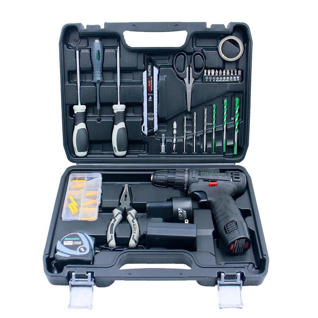 Household Toolbox Deluxe Set