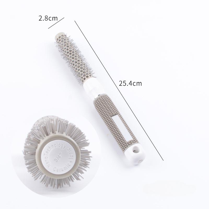 1 шт., 5 размеров, профессиональная салонная расческа для укладки волос, круглая расческа для завивки волос, щетки для завивки волос, расческа-бочка, парикмахерский инструмент для укладки