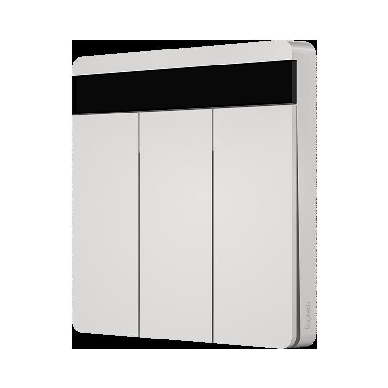 Linp Mesh2.0 E2Pro Умный сенсорный выключатель, Беспроводной, Совместимый с приложением Mijia + Соответствующая розетка