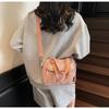 Simple Hand Carry Small Bag Women 2025 New Fashion Canvas Small Square Bag Casual Versatile Shoulder Messenger Bag