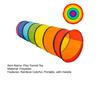 Rainbow Play Indoor & Toy for Babies Toddlers Tunnel Outdoor Tunnel Toy for Kids To Crawl Through
