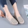 Fashion Fashion Women's Single Strap Set Comfortable Soft Soled Outdoor Hiking Daily Hollow Breathable Casual Flat Shoes Large Size