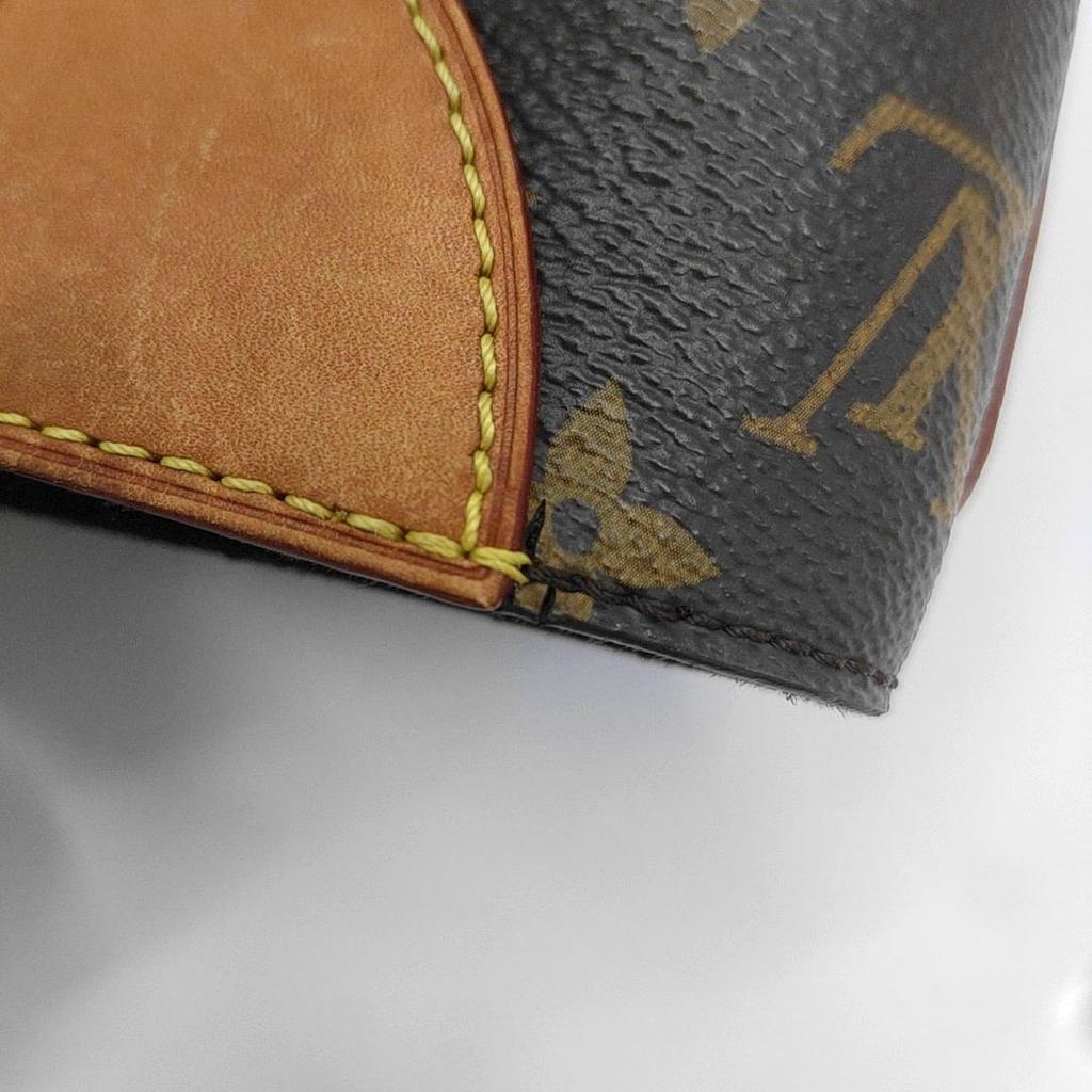 [Pre-Owned] Duffle Classic Monogram S-Lock Detachable Shoulder Strap Coated Canvas Leather - Fair #1N9SMPL
