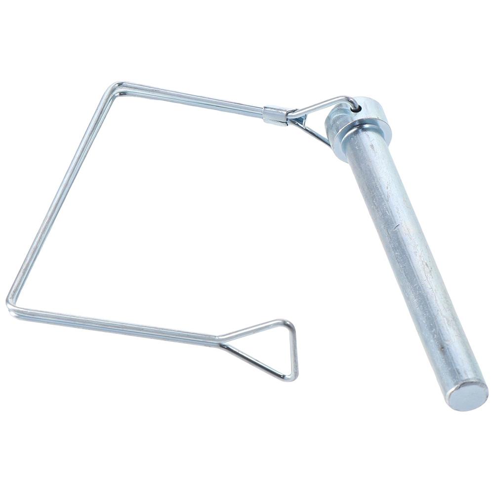 1Pc 12 X 90mm Safety Coupler Pin 1/2" X 3-1/2" Spring Buckle Pin Wire Lock Pin Lawn, Garden