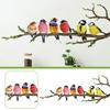 30*60cm Birds Branch Wall Stickers For Children's Kindergartens Wallpaper Mural Decal Stickers Q8S3