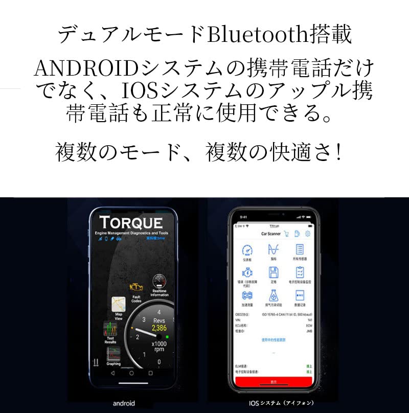 OBD 2 Bluetooth OBD2 Diagnostic Device, Car Fault Diagnostic Device, OBD2 Car Fault Diagnostic