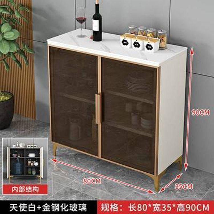 Новый sideboard в стиле легкой роскоши из каменной плиты, чайный шкаф для гостиной, винный шкаф, многофункциональный настенный кухонный шкаф