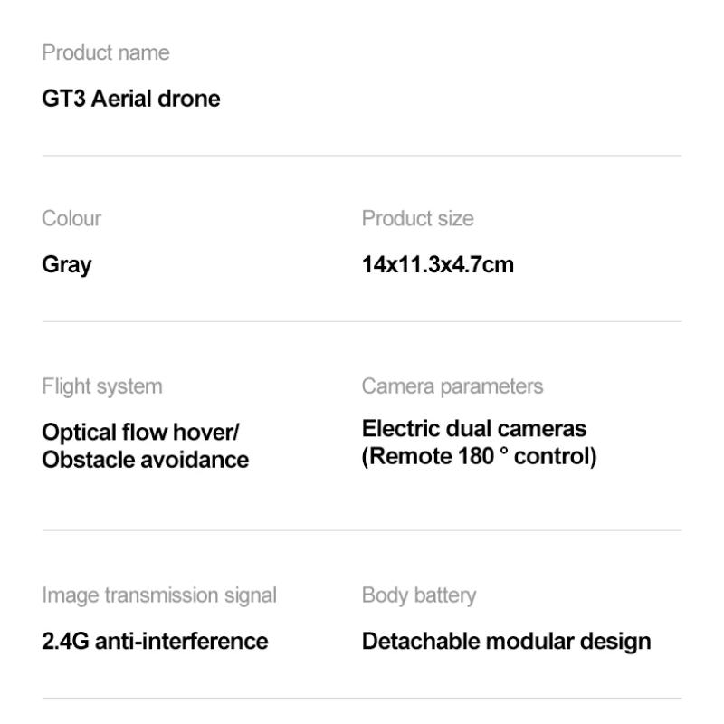 НОВЫЙ Оригинальный Дрон GT3 8K WIFI GPS Профессиональный HD Аэрофотосъемка Самолет с Дистанционным Управлением HD Двойная Камера Квадрокоптер Игрушки БПЛА
