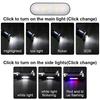 Multifunctional COB LED Keychain Light Portable Rechargeable Hanging Flashlight for Outdoor Keyring Lamp Camping Pocket Lamp