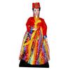 Korean Hanbok Doll Mini Unique Toy Cute Female Statue Geisha Kimono Figurine for Party Desktop Wedding Shop Family Gathering