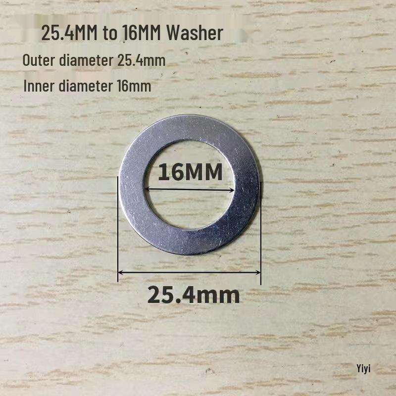 Набор адаптерных колец для диска угловой шлифмашины: Комплект прокладок и шайб для уменьшения диаметра