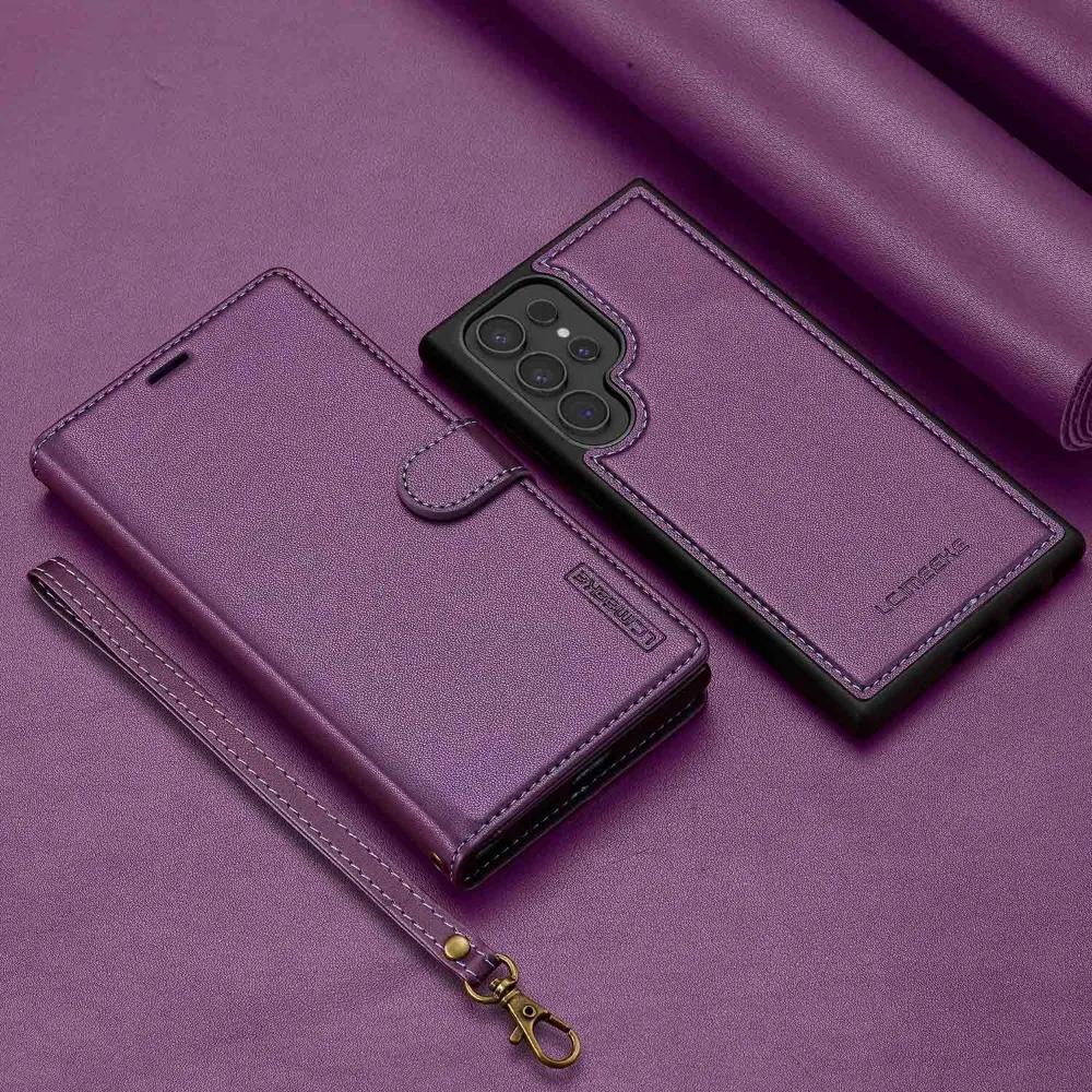 Съемный чехол-кошелек для Samsung Galaxy S25 Ultra S24 FE S21 S23 S22 Plus A55 A54 A35 A16 A15 A14 A36 A56 чехол-держатель для карт