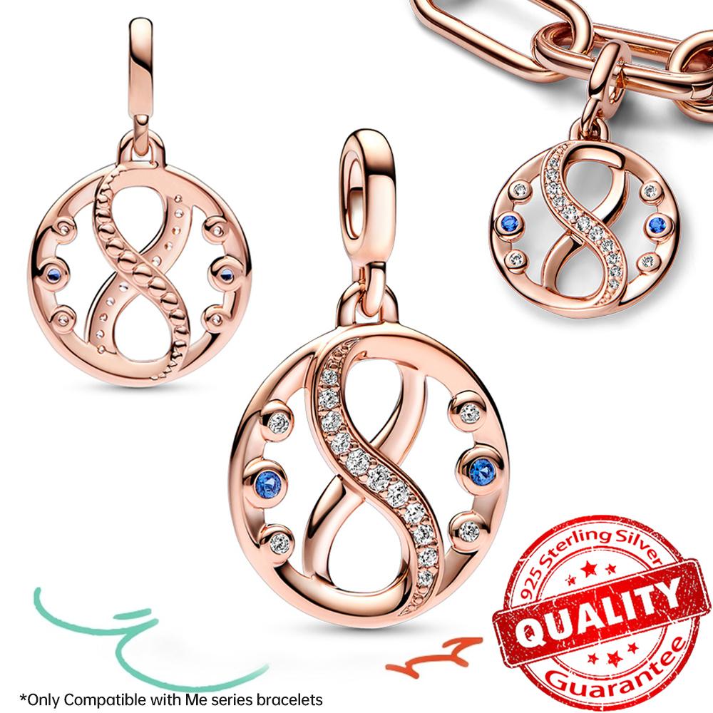 Оригинальные Медные Крылья Ангела Сердце Удача Божья Коровка Мини Подвеска Шарм Подходит для Оригинального Браслета Me для Женщин Ювелирное Изделие Подарок