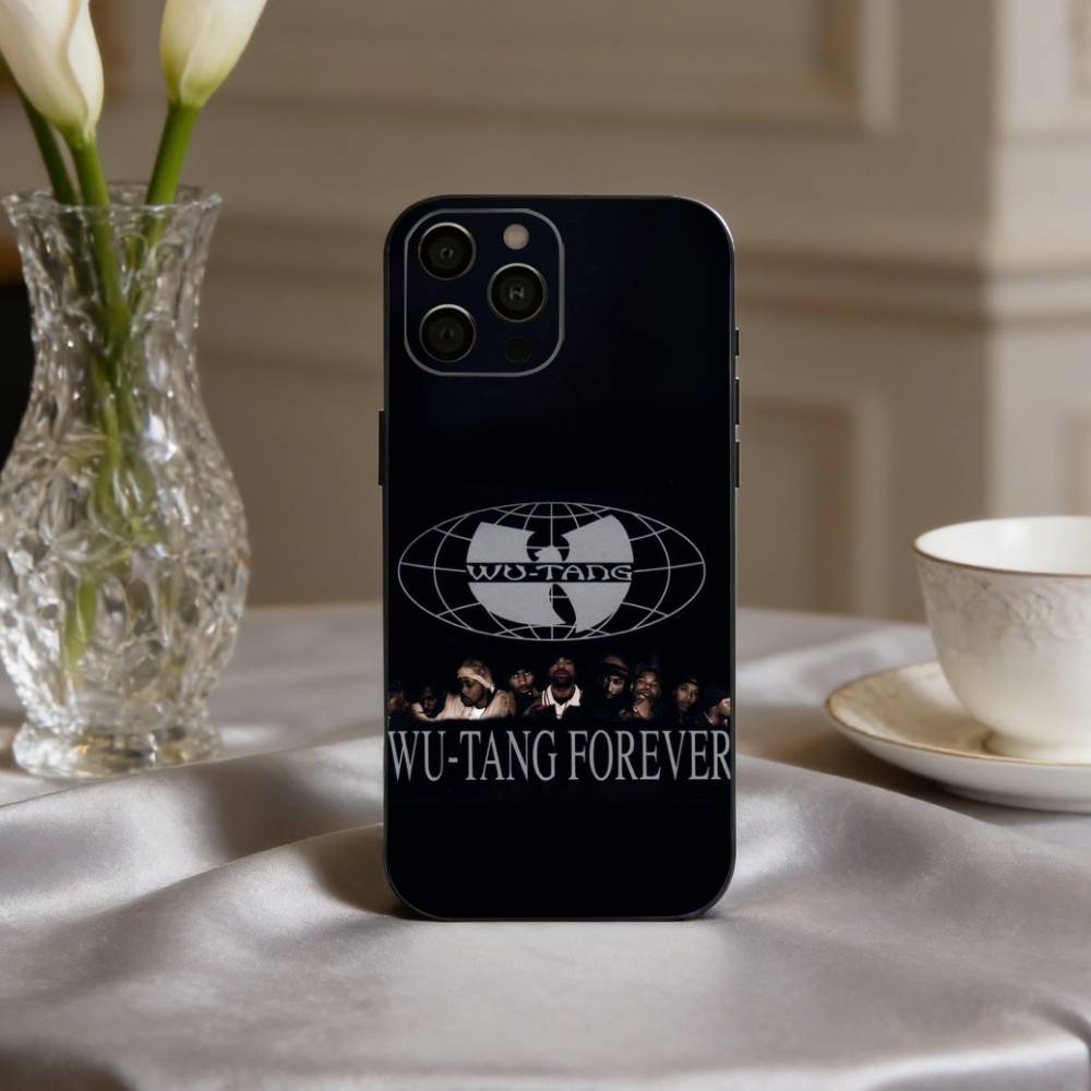 Чехол для телефона Wu-Tang Wu T-Tang C-Clan Ultra для iPhone 17,16,15,14,13,12,11 Plus,Pro Max,XS, Мягкий силиконовый черный чехол