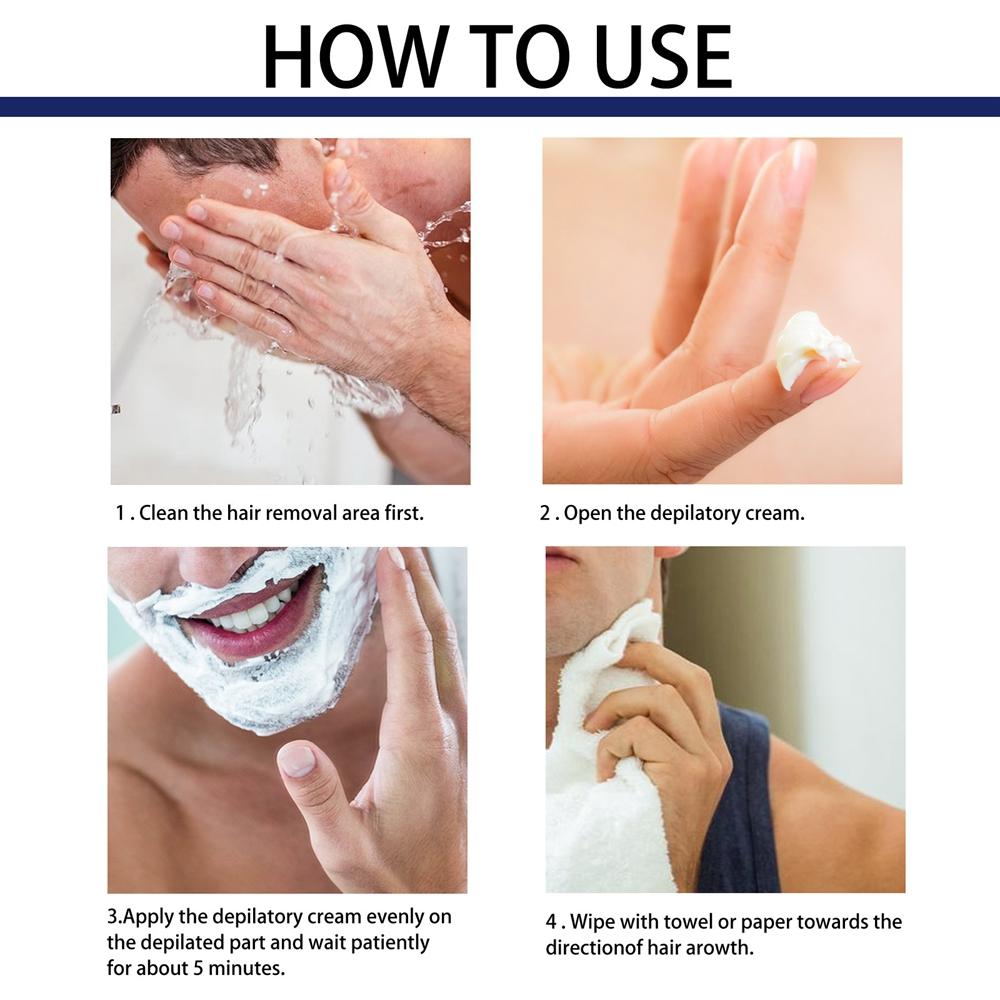 60 мл крем для удаления волос безболезненное удаление бороды для рук, ног, подмышек, груди, нежный крем для депиляции