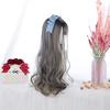 Длинные вьющиеся волнистые синтетические парики для женщин, повседневные вечерние парики для косплея с челкой, термостойкий парик