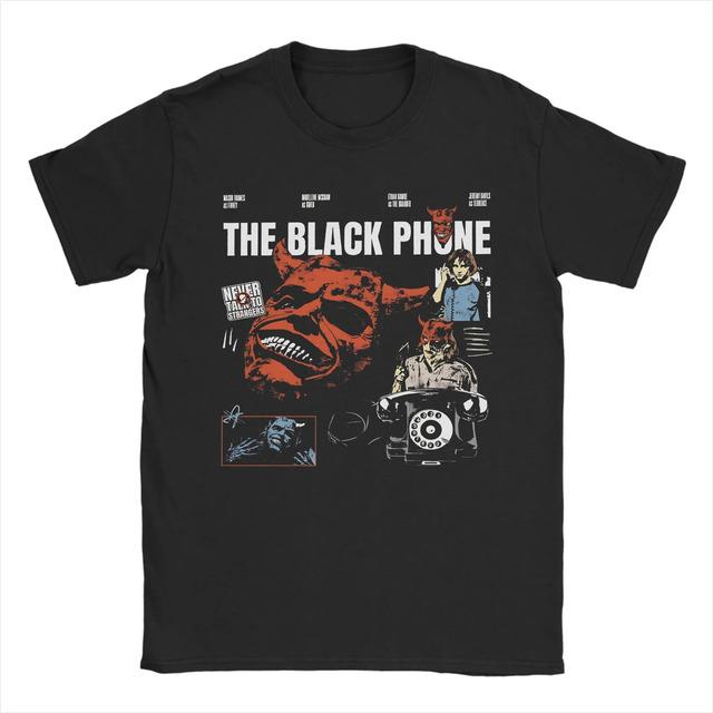 Camiseta Con Poster De La Pelicula The Black Phone