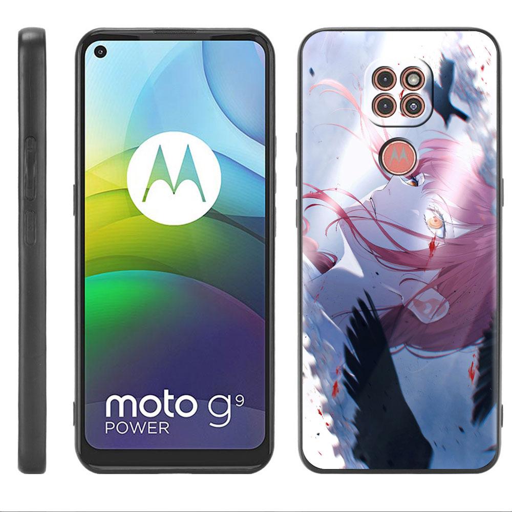 Чехол для Motorola G60 G30 G22 Edge 20 Lite G31 One Fusion G9 G8 G60s G51 G71 G52 G200 G50 мягкий чехол для телефона с бензопилой Makima