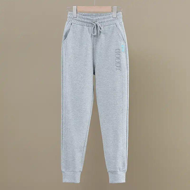 Новые утолщенные вельветовые брюки детские зимние корейские модели свободные завязанные ноги и тонкая резинка на талии повседневные брюки спортивные штаны Харлан