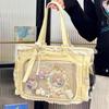Harajuku Shoulder Bag Women Korean Transparent Ita Bag Student Crossbody Bag Female Japanese Designer Preppy Handbag Purse