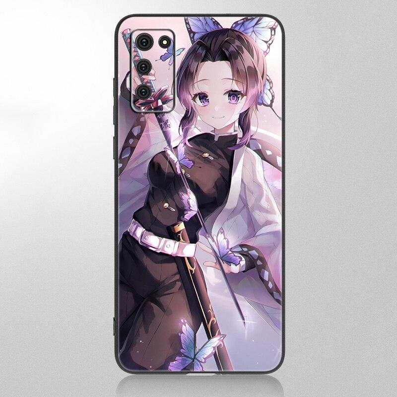 Чехол с изображением аниме «Убийца демонов Канао Синобу сама» для Samsung Galaxy A12 A02S A22 A32 A52 A72 A71 A51 A41 A31 A21 A11 A50 A70 A10S A20S