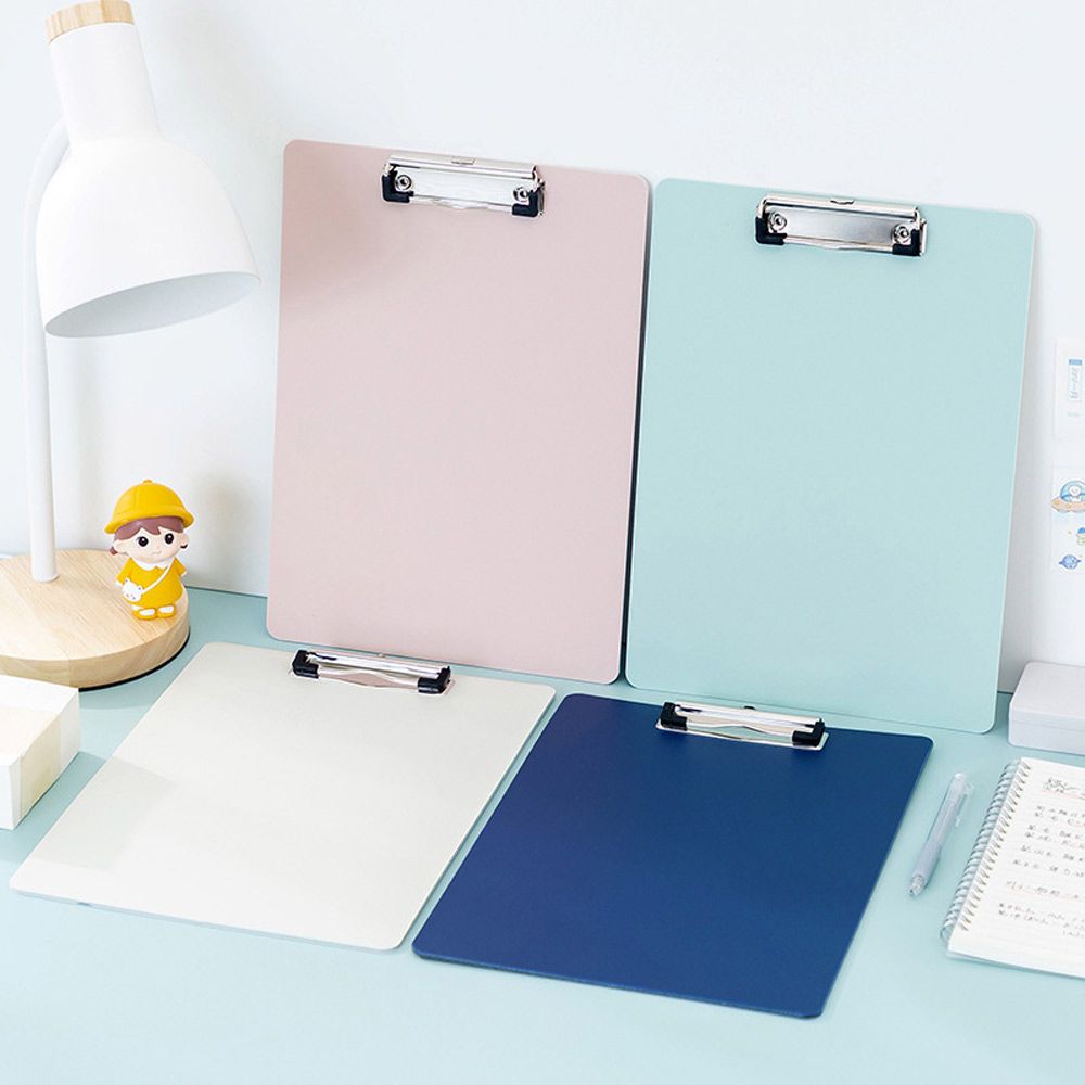 Thicken Office School Supplies Paper Holder A4 Folder Board Memo Pad Clip Clipboard Notebook File