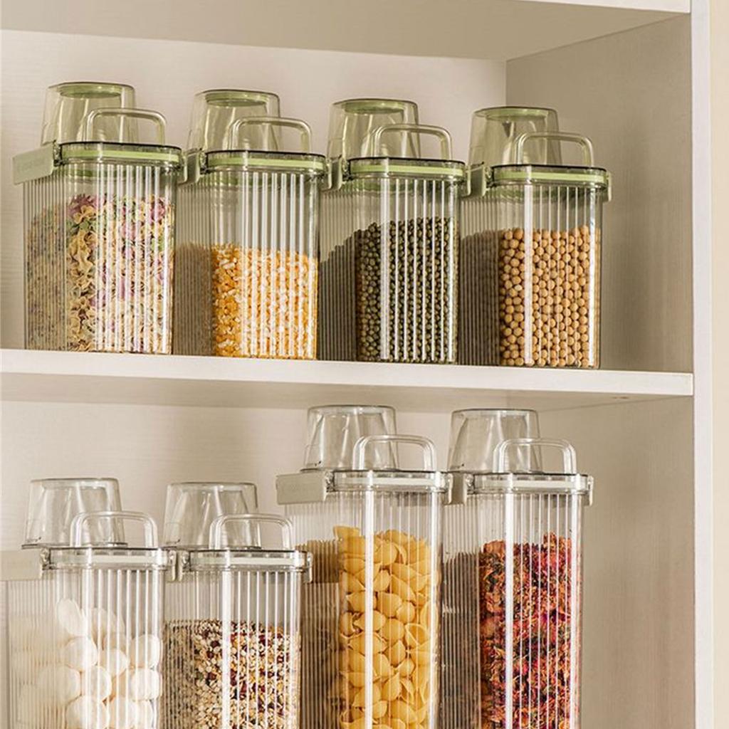 Герметичное решение для хранения продуктов Контейнер для муки и зерновых Герметичный бак для хранения продуктов Удобное ведро для риса Кухонная утварь