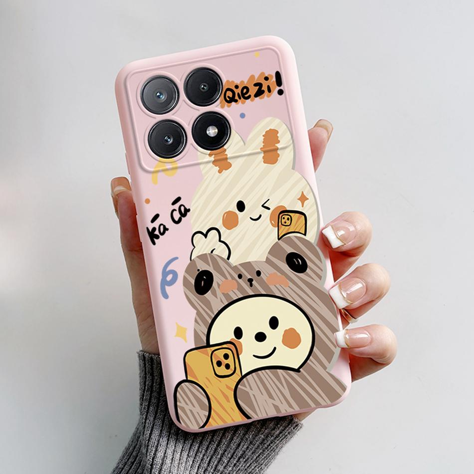 Чехол для Xiaomi Poco X6 Pro 2023 Модный Астронавт Мягкий Силиконовый Задний Чехол для Xiaomi Poco M6 Pro 5G Funda PocoX6 X6 Pro Бампер