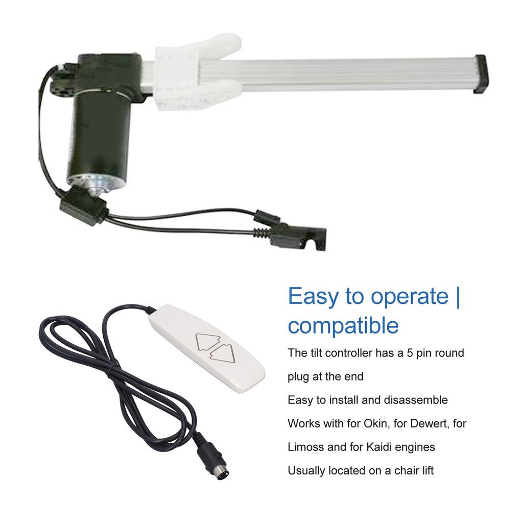 Chairs Accessories Chairs Remote 2 Push Button 5 Pin Chairs Hand Control for Lift Chair Power Recliner