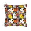 Mickey Mouse Graffiti Square Pillow Case  Cushion Cover Awesome Polyester Decor Pillowcase for Living Room 18"x18"