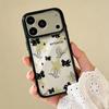 Чехол для мобильного телефона Green star butterfly подходит для iPhone17Pro, противоударный прозрачный защитный чехол Apple 16/15, новые модели 14.