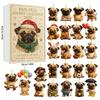 Animal Cute Pet Series Blind Box Christmas Advent Festival Blind Box Christmas Tree Decoration Acrylic Pendant