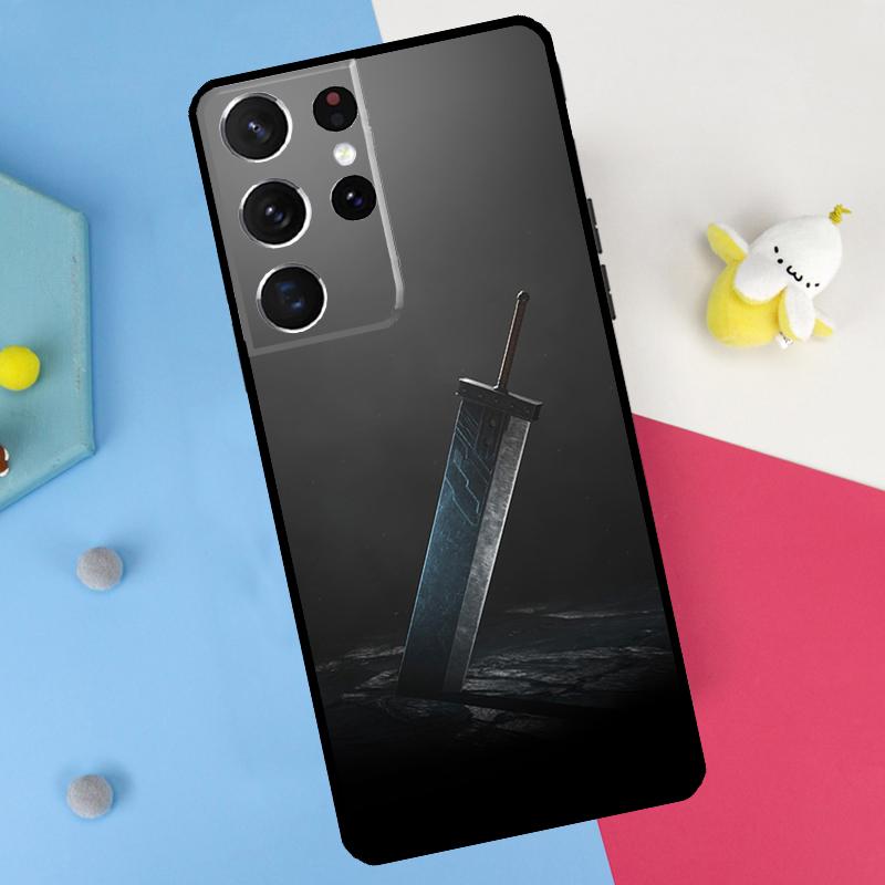 Задняя крышка Final Fantasy VII для Samsung Galaxy S25 S24 S21 S22 S23 Ultra S9 S10 Plus S20 FE S25 FE Мягкий чехол