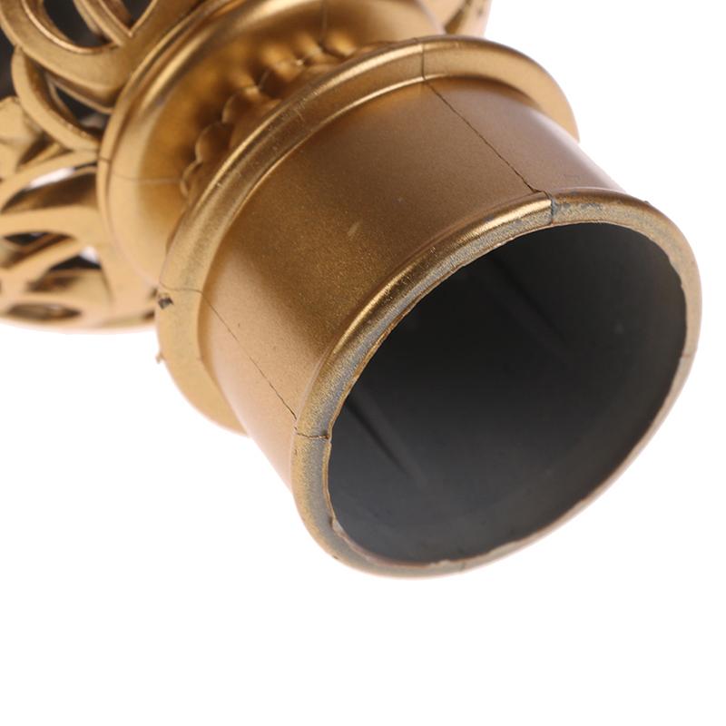 2 шт., наконечники для карнизов, 66 х 115 мм, пластиковые, винтажные, для стержня диаметром 28 мм