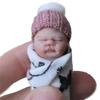 Simulation Baby Newborn Pvc Ornament Handle Toy Finger Doll Real Clothes Random