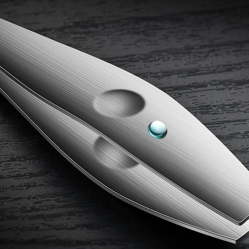 Кухонный пинцет из нержавеющей стали 304 для удаления волос и рыбных костей