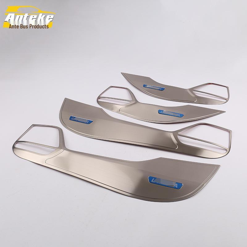 18 Fista Накладка на дверь и подлокотник автомобиля, защита от ударов, декоративная панель с пайетками, аксессуары