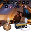 Новый мини-проектор галактики USB Ночник 2-в-1 Мини-галактика 360° Вращающийся Светодиодный Звездное небо Атмосферная лампа Проектор Для Декора Спальни