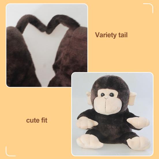 Мягкий чехол для клюшки для гольфа в виде плюшевой обезьяны, чехол для клюшки для гольфа в виде животного, аксессуар для гольфа Driver And Woods