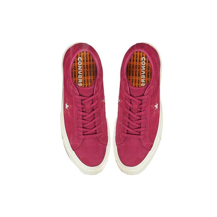 Converse Chuck Taylor One Star Ox 'Темно-красный' 163192C