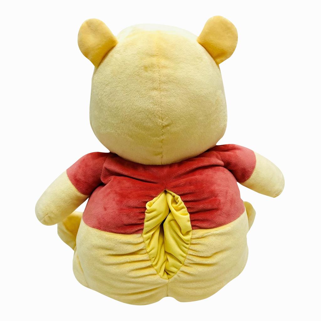MORIPiLO Disney Winnie the Pooh Sitting Tissue Case 20x40cm Character Goods Stuffed Toy Tissue Box Cover Yellow Morishita 4621603