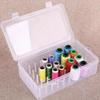 42 Axis Sewing Threads Box Bobbins Storage Case Transparent Needle Spool Organizer Household DIY Sewing Accessories