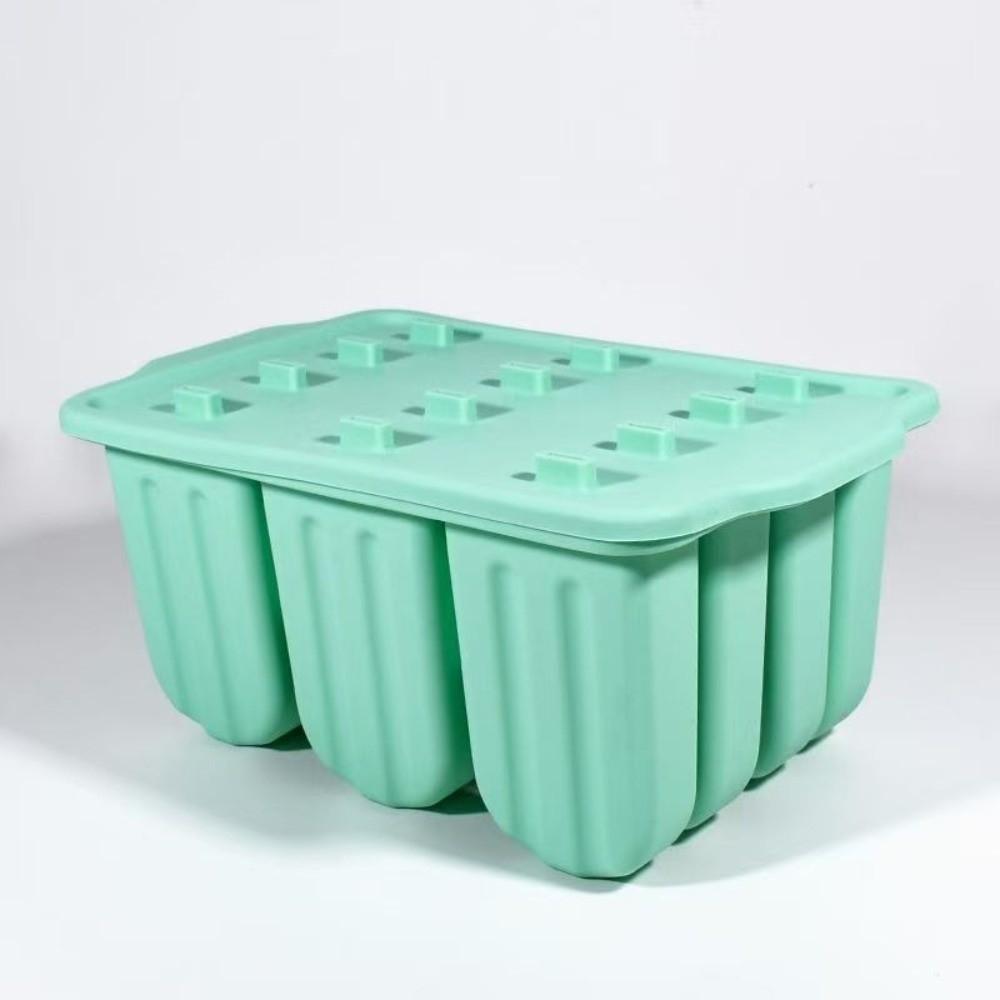 Reusable Silicone Popsicle Mold Easy Release Ice Cream Maker New Frozen Dessert Tray  Freezer
