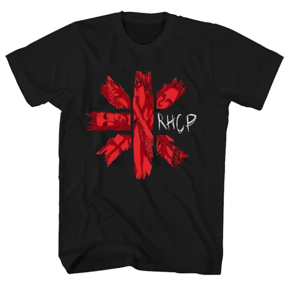 Повседневные футболки Red Hot Chili Peppers Крутые Забавные Мужские Женские Хлопок Короткий Рукав Оверсайз Уличная Одежда Дети Мальчик Девочка Летний Топ